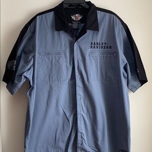 Genuine Harley-Davidson Short-sleeve Button-down!